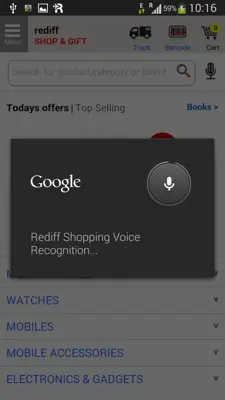 Rediff Shopping android App screenshot 10