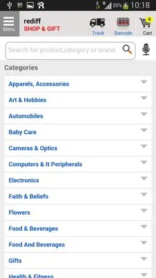 Rediff Shopping android App screenshot 7